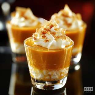 Recette Apéritif : Mousse de Potiron au Gingembre