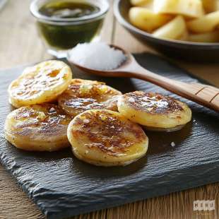 Recette Apéritif : Blinis de Ratte du Touquet