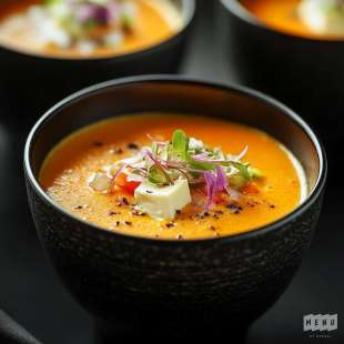 Velouté de Potimarron au Lait de Coco