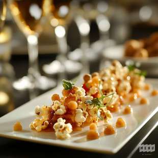 Pop Corn au Caramel de Vinaigre de Tomate