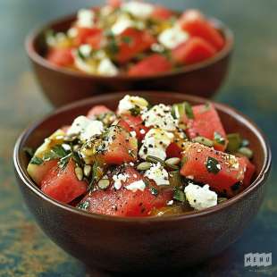 Salade de Pastèque à la Feta