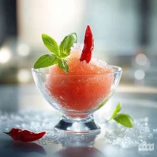 Sorbet de Tomates au Piment