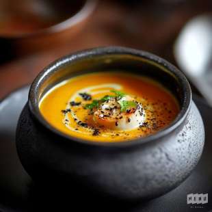 Soupe de Potimarron à la Fourme d'Ambert