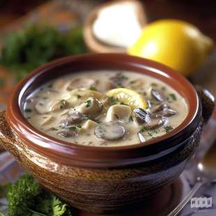 Crème de Champignons de Paris