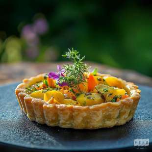 Tartelette aux Légumes du Jardin