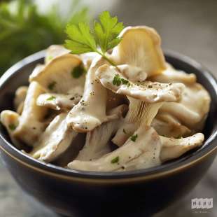 Pleurotes à la Crème