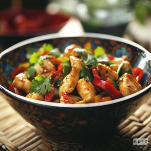 Poulet à la Sichuanaise