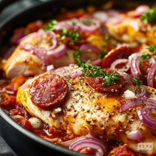 Poulet au Chorizo