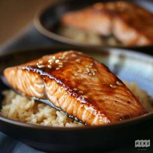 Saumon Laqué au Miso
