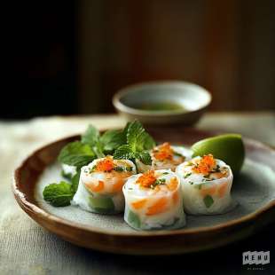 Rouleaux de Printemps aux Crevettes