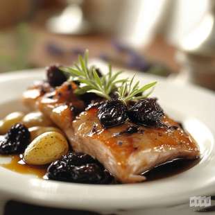 Rôti de Porc aux Pruneaux et au Miel