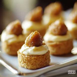 Petits Bouchons à la Crème de Marrons