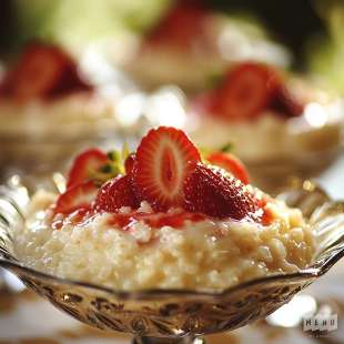 Riz au Lait aux Fraises