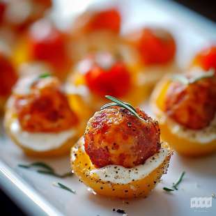 Bouchées Poivron Chorizo