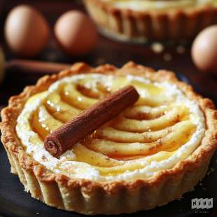 Tarte Cannelle à la Ricotta et au Miel