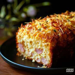 Cake au Jambon et Gruyère Râpé