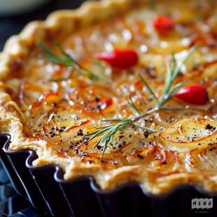 Tarte Pimentée à l'Oignon