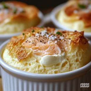 Soufflé au Saumon et à la Sole