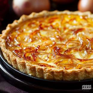 Quiche aux Oignons Confits