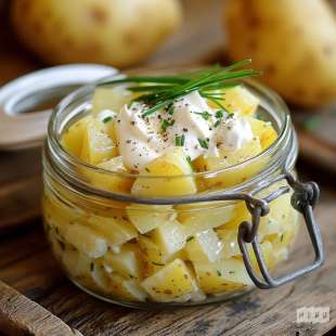 Salade de Pommes de Terre et Oignons Nouveaux