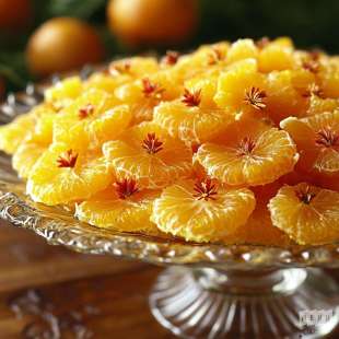 Salade d'Orange à la Fleur d'Oranger