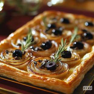 Tarte aux Oignons façon Pissaladière