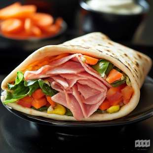 Pita Jambon Crudités