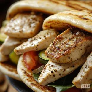 Pita au Poulet