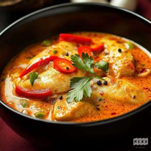 Poulet au Curry Rouge