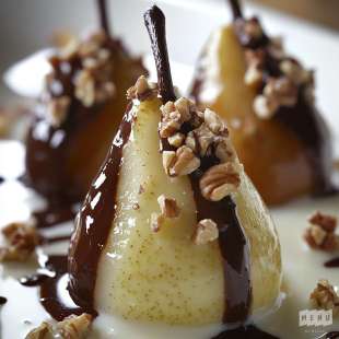 Poires au Chocolat