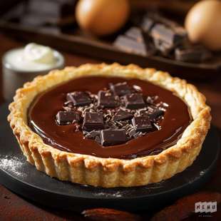 Tarte au Chocolat et au Piment d'Espelette