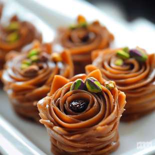 Roses des Sables aux Amandes Pistaches et Chocolat au Lait