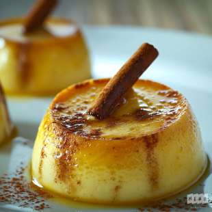 Flan Pomme-Cannelle