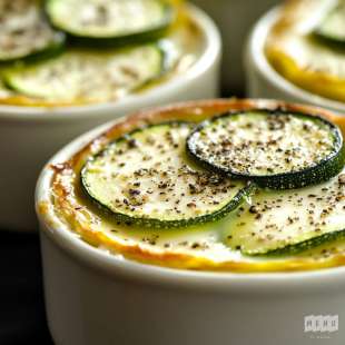 Flan de Courgettes à la Provençale
