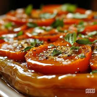 Tatin de Tomate au Chèvre Frais