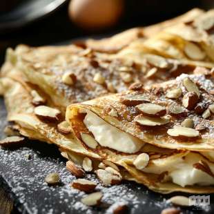 Crêpes Amandes Mascarpone