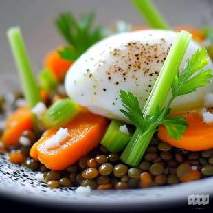 Salade de Lentilles Vertes du Puy Traditionnelle