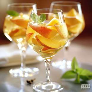 Sangria Blanche aux Fruits