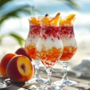 Peach On The Beach