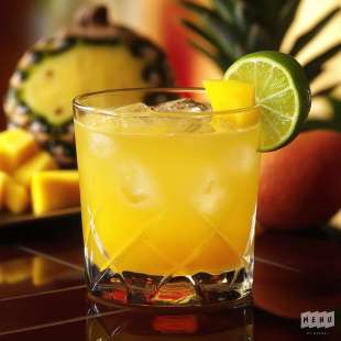 Recette Boisson alcoolisée : Cocktail 'Soleil à l'Antillaise'