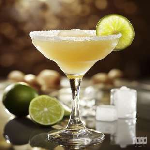 Cocktail Margarita Glacée (Frozen Margarita)