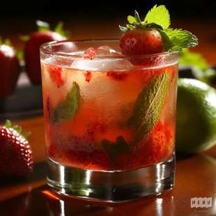 Recette Boisson alcoolisée : Daiquiri à la Soupe de Fraises