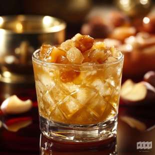 Recette Boisson alcoolisée : Cocktail Marrons Glacés et Bourbon
