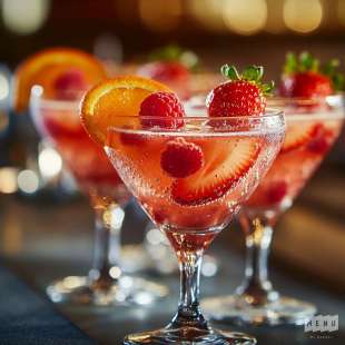 Amsterdam Strawberry Cocktail