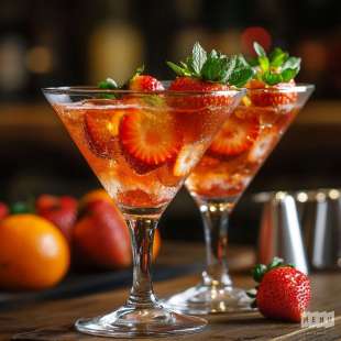 Americano aux Fraises