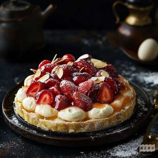 Tarte Chantilly à la Fraise