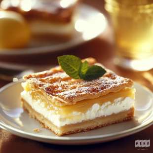 Tarte Légère au Fromage Blanc et Citron