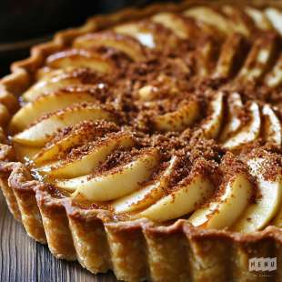 Tarte Pommes spéculoos