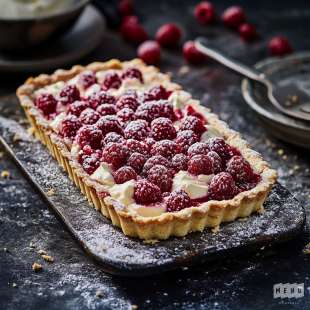 Tarte Chocolat Blanc Framboise