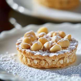 Tarte aux Pignons et au Rhum